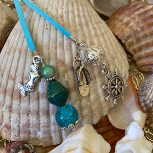 Mermaid 🧜‍♀️ Pearl beach inspired bookmark